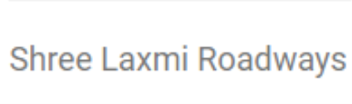 Shree Laxmi Roadways - Dhebar Road - Rajkot