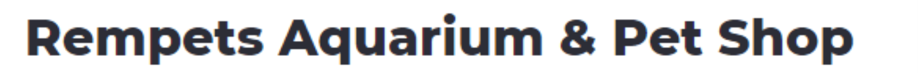 Rempets Aquarium & Pet Shop - Chittur Road - Palakkad