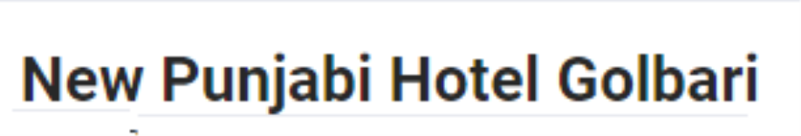 New Punjabi Hotel - Shyambazar - Kokata