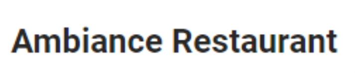 Ambiance Restaurant - Salt Lake Stadium - Kokata