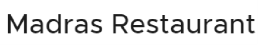 Madras Restaurant - Salt Lake City - Kolkata