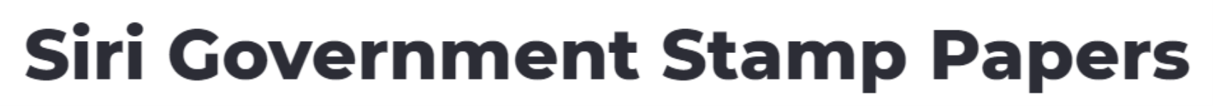 Siri Government Stamp Papers - Narayanguda - Hyderabad