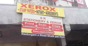 S Rajayalaxmi& Xerox&Stamp Vendor - Manikonda - Hyderabad