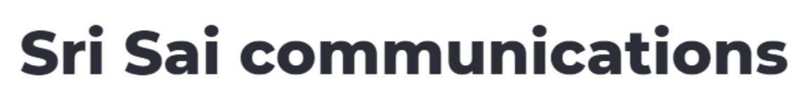 Sri Sai Communications - Madhapur - Hyderabad