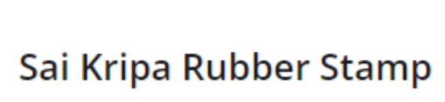 Sai Kripa Rubber Stamp - Andheri East - Mumbai