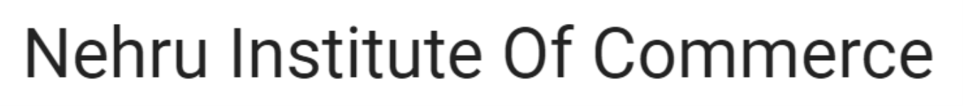 Nehru Institute Of Commerce - Prakash Nagar - Bangalore