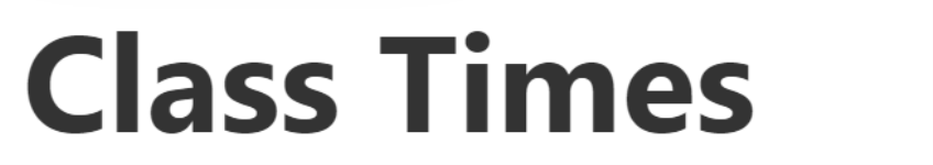 Class Times - Electronic City - Bangalore