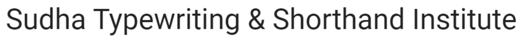 Sudha Typewriting & Shorthand Institute - Vanasthalipuram - Hyderabad
