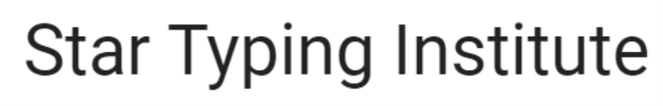 Star Typing Institute - Ameerpet - Hyderabad