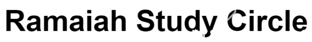 Ramaiah Study Circle - Triveni Nagar - Hyderabad