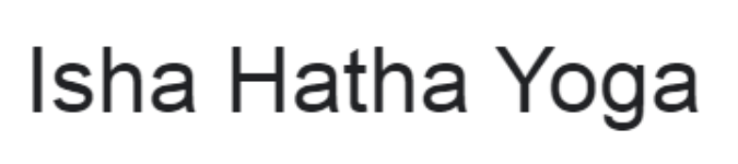 Isha Hatha Yoga - Wilson Garden - Bengaluru