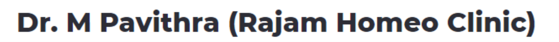 Rajam Homeo Clinic - Langford Road - Bengaluru