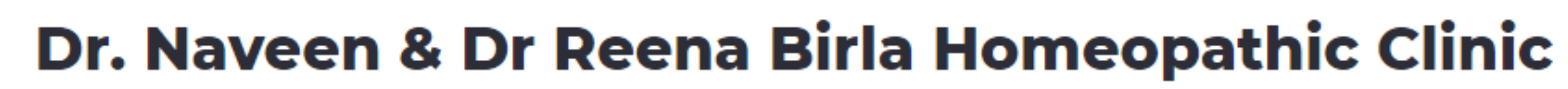 Dr. Naveen & Dr Reena Birla Homeopathic Clinic - Shalimar Bagh - Delhi