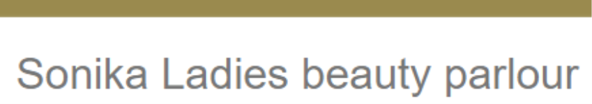 Sonika Ladies Parlour - Koyla Nagar - Dhanbad