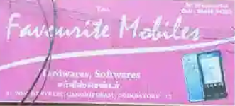 Favourite Mobiles 5star Mobiles - Gandhipuram - Coimbatore