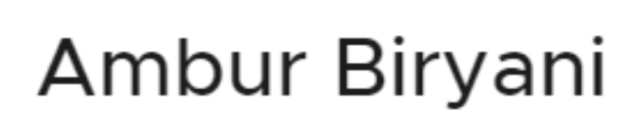Ambur Biriyani - Saidapet - Chennai