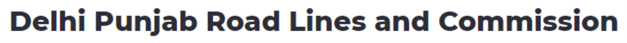 Delhi Punjab Road Lines And Commission - Ghatwasan - Agra