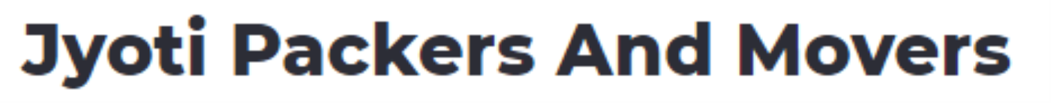 Jyoti Packers And Movers - Foundry Nagar - Agra