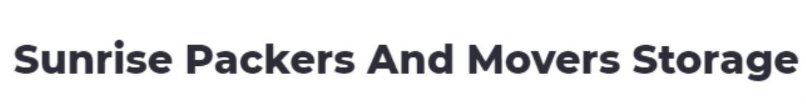 Sunrise Packers And Movers Storage - Tribune Road - Chandigarh