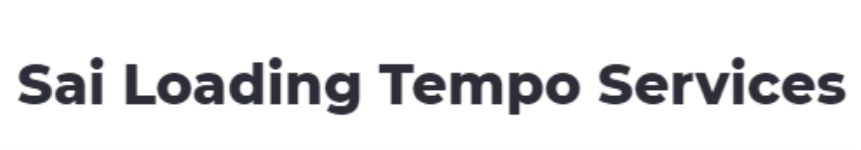 Sai Loading Tempo Services - Sector 30-B - Chandigarh