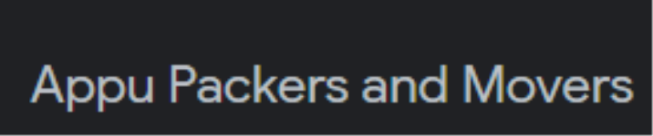 Appu Packers And Movers - Dashrathpally - Siliguri