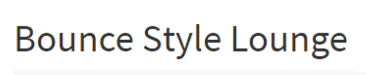Bounce Style Lounge - Banjara Hills - Hyderabad