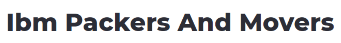 Ibm Packers And Movers - Pimple Saudagar - Pune