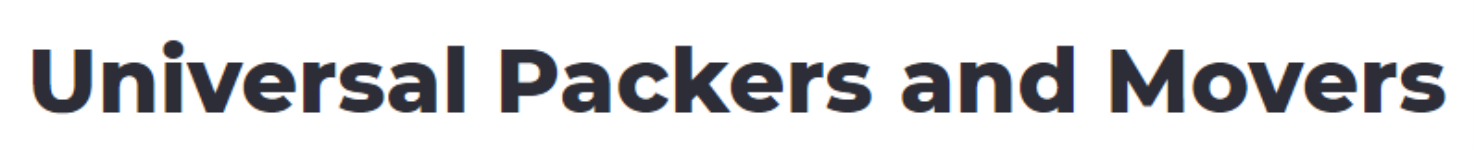 Universal Packers And Movers - Pimple Saudagar - Pune