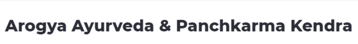 Arogya Ayurveda & Panchakarma Kendra - Sector 18-A - Faridabad