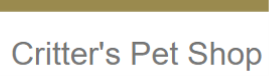 Critters Pet Shop - Sector 37 - Noida