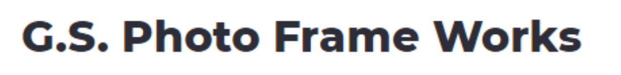 Gs Photo Frame Works - T Dasarahalli - Bengaluru