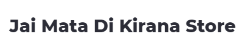 Jai Mata Di Kirana Store - Loknayak Nagar - Indore