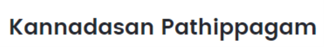 Kannadasan Pathippagam - T Nagar - Chennai