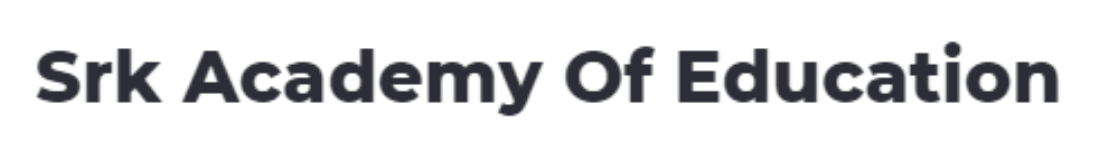 Srk Academy Of Education - Tambaram West - Chennai