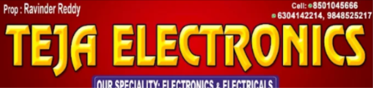 Sri Teja Electronics - Sisca Palace - Khammam