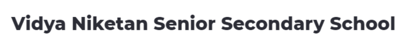 Vidya Niketan Senior Secondary School - Sahibzada Ajit Singh Nagar - Mohali