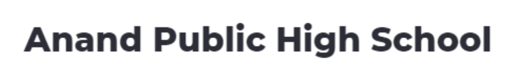 Anand Public High School - Balongi - Mohali