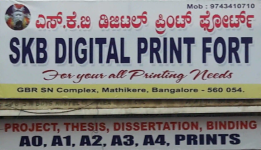 Skb Digital Print Fort - Mathikere - Bengaluru