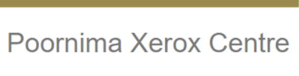 Poornima Xerox Centre - Mathikere - Bengaluru