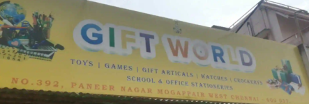 Gift World - Mogappair West - Chennai