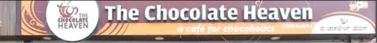 The Chocolate Heaven - Kalyan Nagar - Bengaluru