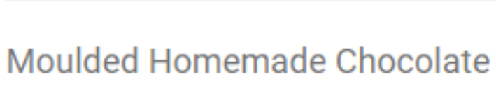 Moulded Homemade Chocolate - Kengeri - Bengaluru