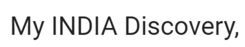 My INDIA Discovery - Shivalik Nagar - Haridwar