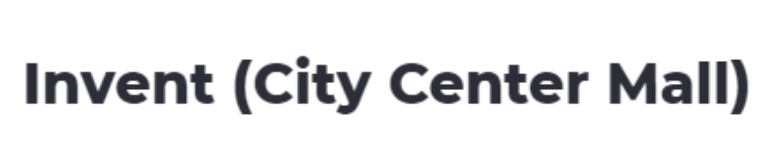 Invent (City Center Mall) - Rohini - Delhi
