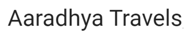 Aaradhya Travels - Alembic - Vadodara
