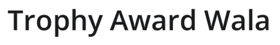 Trophy Award Wala - Darya Ganj - Delhi