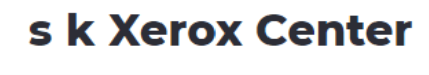 S K Xerox Center - Krishnarajapuram - Bengaluru