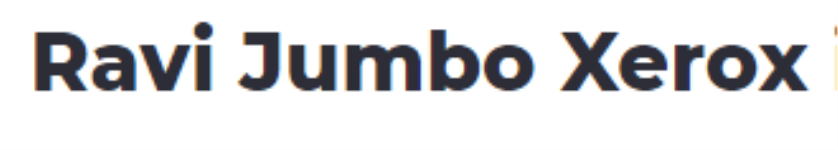 Ravi Jumbo Xerox - Kottigepalya - Bengaluru