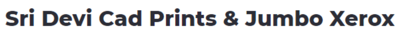 Sri Devi Cad Prints and Jumbo Xerox - Jayanagar - Bengaluru