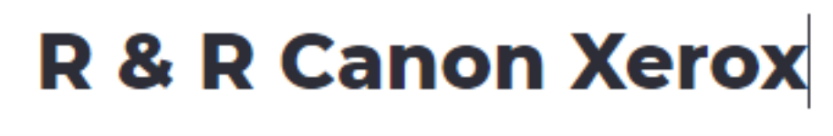 R R Canon Xerox and Stationery - Chamarajpet - Bengaluru